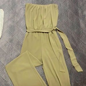Sheer Tube Top jumpsuit